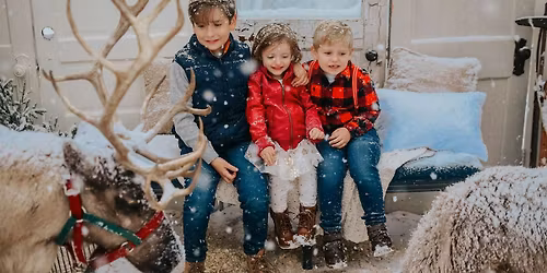 Family Reindeer Photoshoot