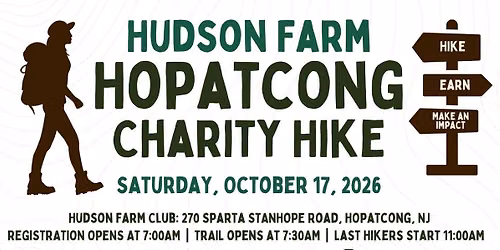 Hudson Farm Hopatcong Charity Hike