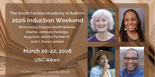 SC Academy of Authors 2026 Induction Ceremony