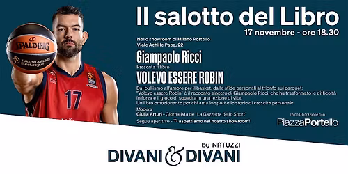 Il Salotto del Libro Divani&Divani di Natuzzi \u2013 Milano Portello