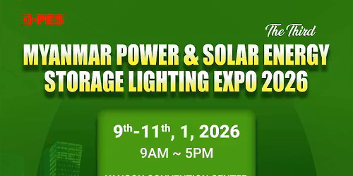 2026 Myanmar Power and Solar Photovoltaic Energy Expo