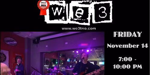 WE3 at Jerry's Pizza & Bar in Middletown