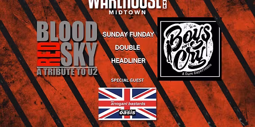 BLOOD RED SKY, BOYS DON'T CRY at Warehouse Live Midtown Sunday November 9, 2025