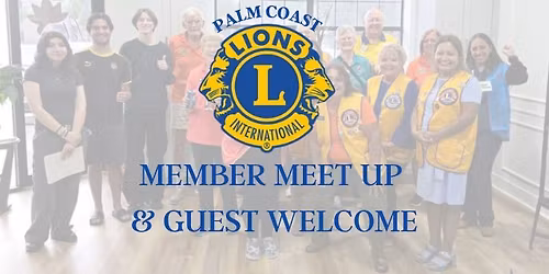 Palm Coast Lions Club Meet Up