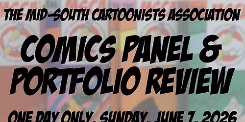 MSCA Comics Panel & Portfolio Review 