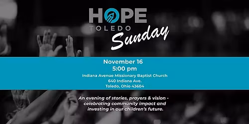 HOPE Toledo Sunday