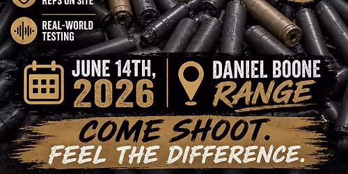 MJ Gunsmithing Suppressor shoot **OPEN TO THE PUBLIC**