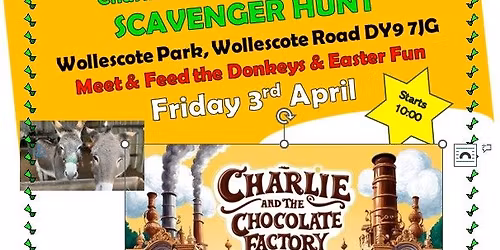 Charlie and the Chocolate Factory Easter Scavenger Hunt 