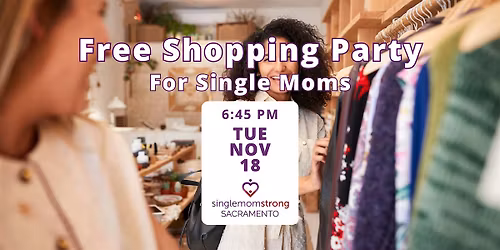 Free Shopping Party \u2013 For Single Moms