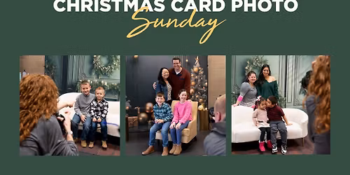 FREE Christmas Card Photos at Valley Church!