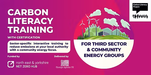 Carbon Literacy for Community Energy in North East England