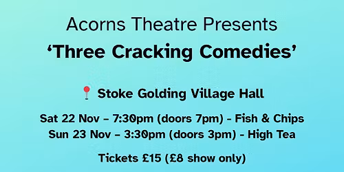 Three Cracking Comedies