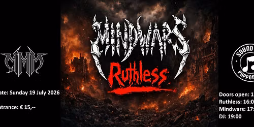 MMM: MINDWARS (USA, ex-Holy Terror) + RUTHLESS (USA)