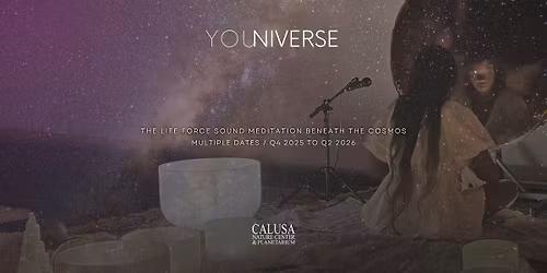 YOUniverse \/ LIFE FORCE SOUND MEDITATION BENEATH THE COSMOS