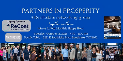 Partners in Prosperity - October Happy Hour