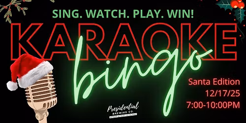 Karaoke Bingo: Santa Edition