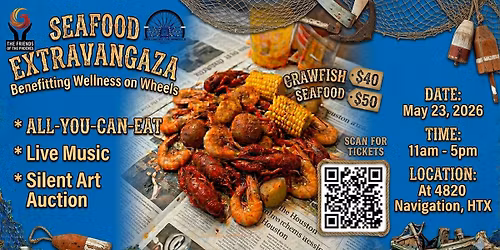 Seafood Extravaganza Benefiting Wellness on Wheels