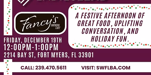 \ud83c\udf38\u2728 Ladies Lead Luncheon \u2728\ud83c\udf38