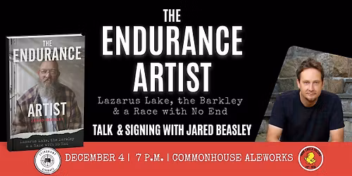Endurance Artist: Talk and signing with Jared Beasley