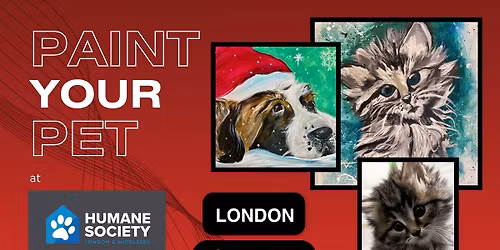 London & Middlesex Humane Society - Nov 19 - Paint Your Pet
