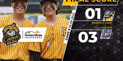 St. Cloud Rox at Bismarck Larks at Bismarck Municipal Ballpark