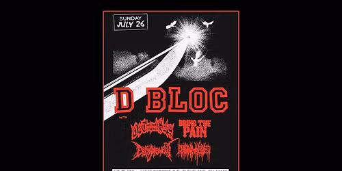D Bloc \/ One Thousand Blades \/ Bring the Pain \/ Disfigurement \/ Dead in my Eyes @ No Class
