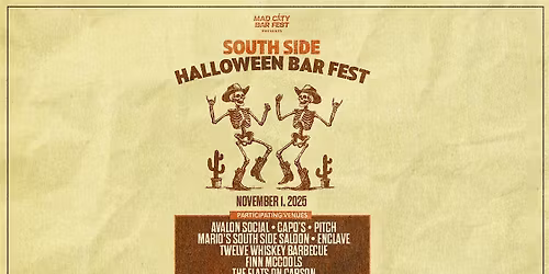 South Side Halloween Bar Fest - 11\/1