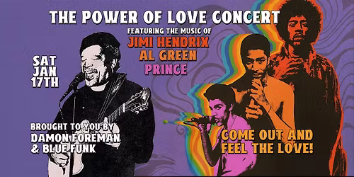 Damon Foreman & Blue Funk: The Power of Love Concert