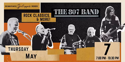 The 807 Band Live - High Energy Rock Band Live @Galuppi's