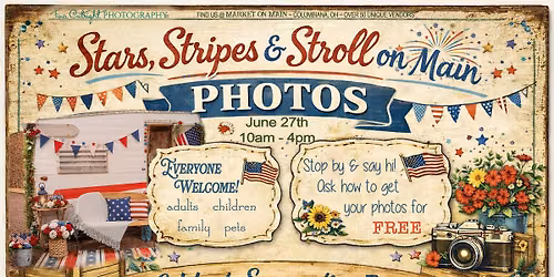 STARS, STRIPES & STROLL Photos \ud83d\udcf8 American Market on Main in Columbiana