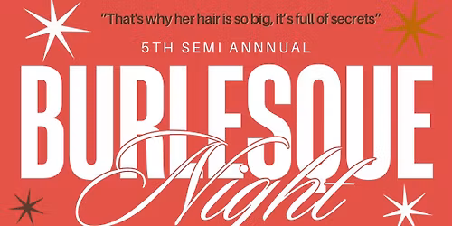 Holiday Burlesque Night!