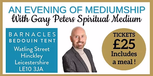 An Evening of Mediumship with Gary Peters, Spiritual Medium