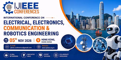 International Conference on Electrical, Electronics, Communication & Robot
