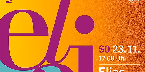 Felix Mendelssohn Bartholdy: ELIAS