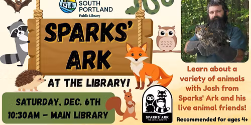 Sparks' Ark at the Library!