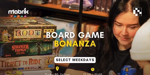 Board Game Club: Bonanza