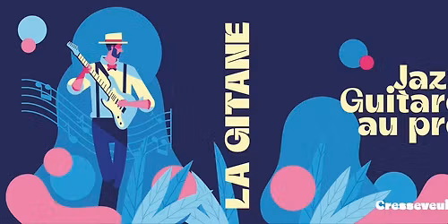 LA GITANE, jazz guitare au Pr\u00e9 ! 