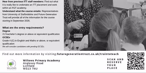 Initial Teacher Training Recruitment Event
