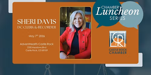 Chamber Luncheon Series: Sheri Davis, DC Clerk & Recorder (Registration Required)