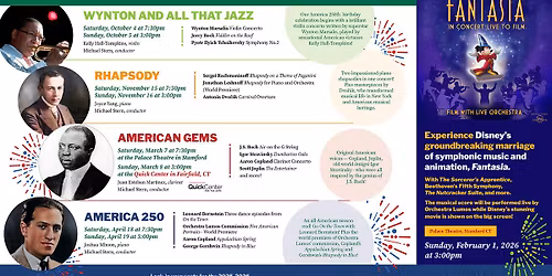 Orchestra Lumos - Disneys Fantasia In Concert at Palace Theatre at Stamford Center for the Arts