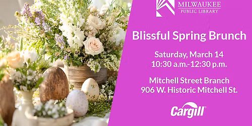 Blissful Spring Brunch - Community Meal