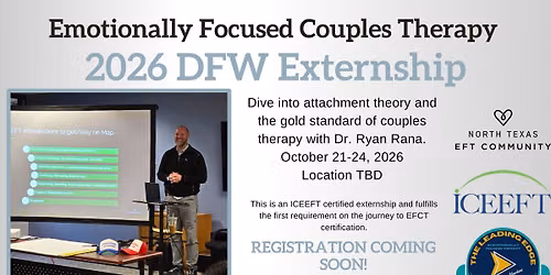 Emotionally Focused Couples Therapy Externship