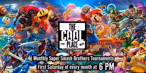 Monthly Smash Bros Tournament at TCP! (First Saturday of Every Month at 6 PM))