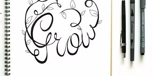 Simple Line\/Ink Drawing Class Featuring Tropical Plants in Carrboro