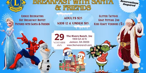 Breakfast with Santa and Friends 