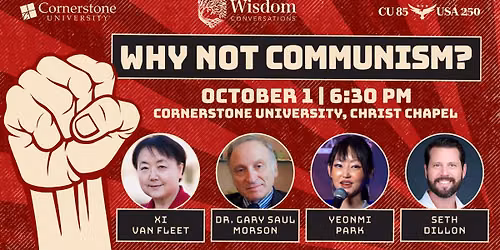 Why Not Communism? A Wisdom Conversation on Freedom, Faith, and the Future of America