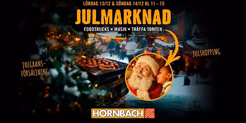 HORNBACHs julmarknad!