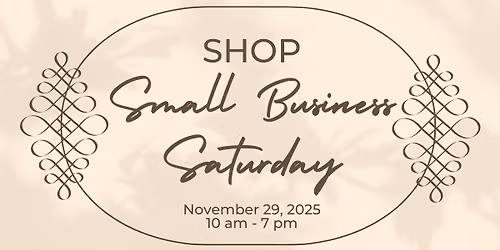 Small Business Saturday