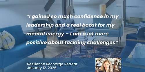 2026 Recharge Retreat for Leaders \u2013 Navigate Change with Confidence