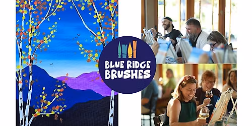Paint + Sip: "Golden Birch View" at Ellie's Country Club